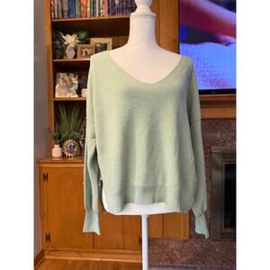 NWT Abound Green Frozen Tunic Sweater Sz. S/M
